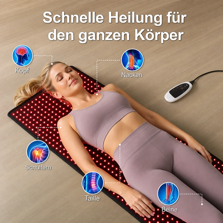 Ganzkörper-Rotlichttherapie – ganz einfach